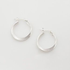Hoop Earrings | Sterling Silver 925 hoops